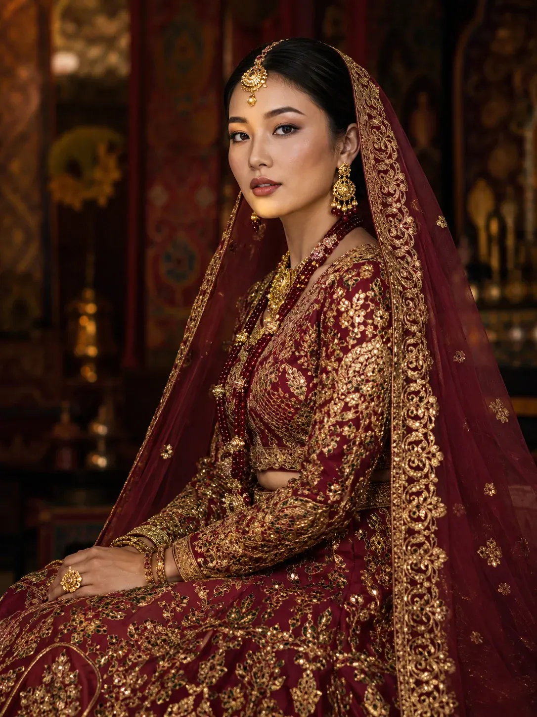 Wedding look try-on